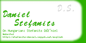 daniel stefanits business card